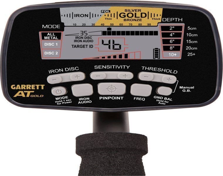 Altın Dedektörü - Garrett At Gold Standart 5x8 Başlıklı - VLF Dedektör 3 815438720 at gold 5x8 coil 2 760 x 600