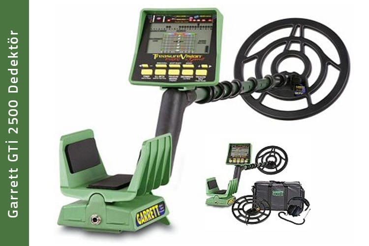 Garrett GTI 2500 9.5 inç Başlıklı 5 garrett gti 2500 derin dedektor