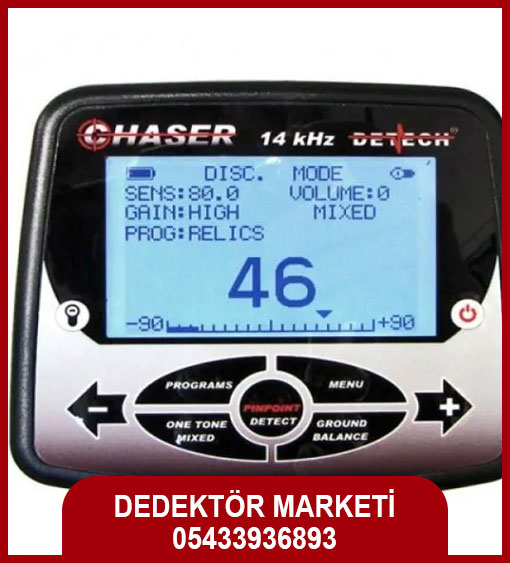 Detech Chaser 14 kHz Define Dedektörü 1 Detech Chaser 14 kHz Define Dedektoru 1