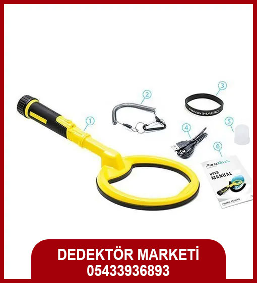 PulseDive Scuba Dedektörü 20 Cm Arama Başlıklı 1 PulseDive Scuba Dedektoru 20 Cm Arama Baslikli 1