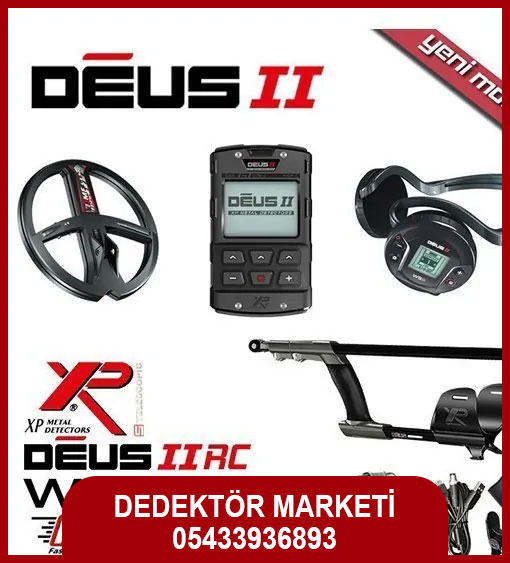 XP Deus 2 Dedektör (Ana Ünite, 22cm FMF Başlık ve WS6 Kulaklık İle) 1 XP Deus 2 Dedektor Ana Unite 22cm FMF Baslik ve WS6 Kulaklik Ile 1
