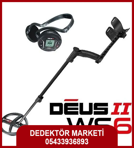 XP Deus 2 Dedektör (WS6 ve 22cm FMF Başlık İle) 1 XP Deus 2 Dedektor WS6 ve 28cm FMF Baslik Ile 2
