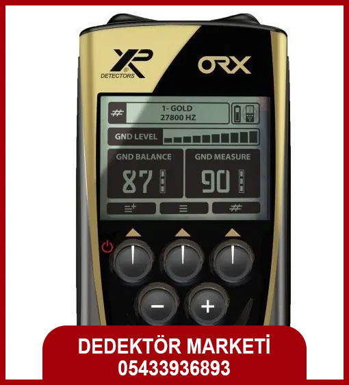 XP ORX Dedektör (Ana Ünite ve 24x13cm HF Coil Başlık ile) 1 XP ORX Dedektor Ana Unite ve 24x13cm HF Coil Baslik ile 1