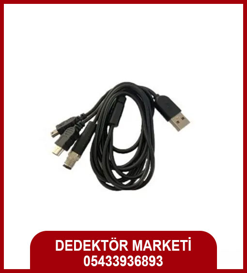 Deus 2 Dedektör Şarj Kablosu 1 Deus 2 Dedektor Sarj Kablosu 1