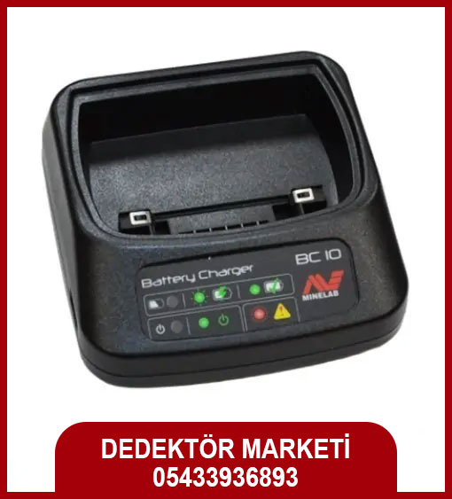 Minelab BC 10 Pil Şarj Cihazı 1 Minelab BC 10 Pil Sarj Cihazi 1