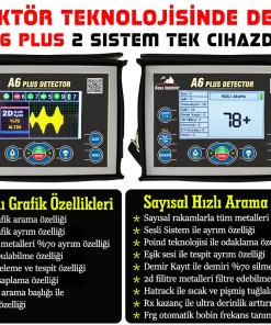 A6 Plus Dedektör 9 a6 plus derin dedektor