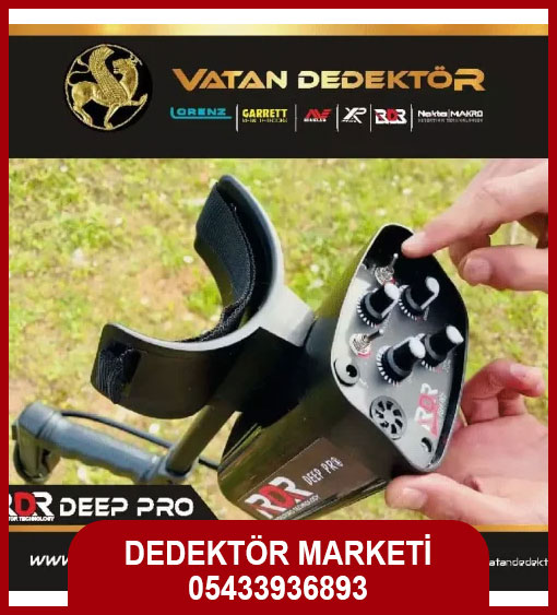 Rdr Deep Pro Sıfır Ürün 1 rdr deep pro dedektor 3