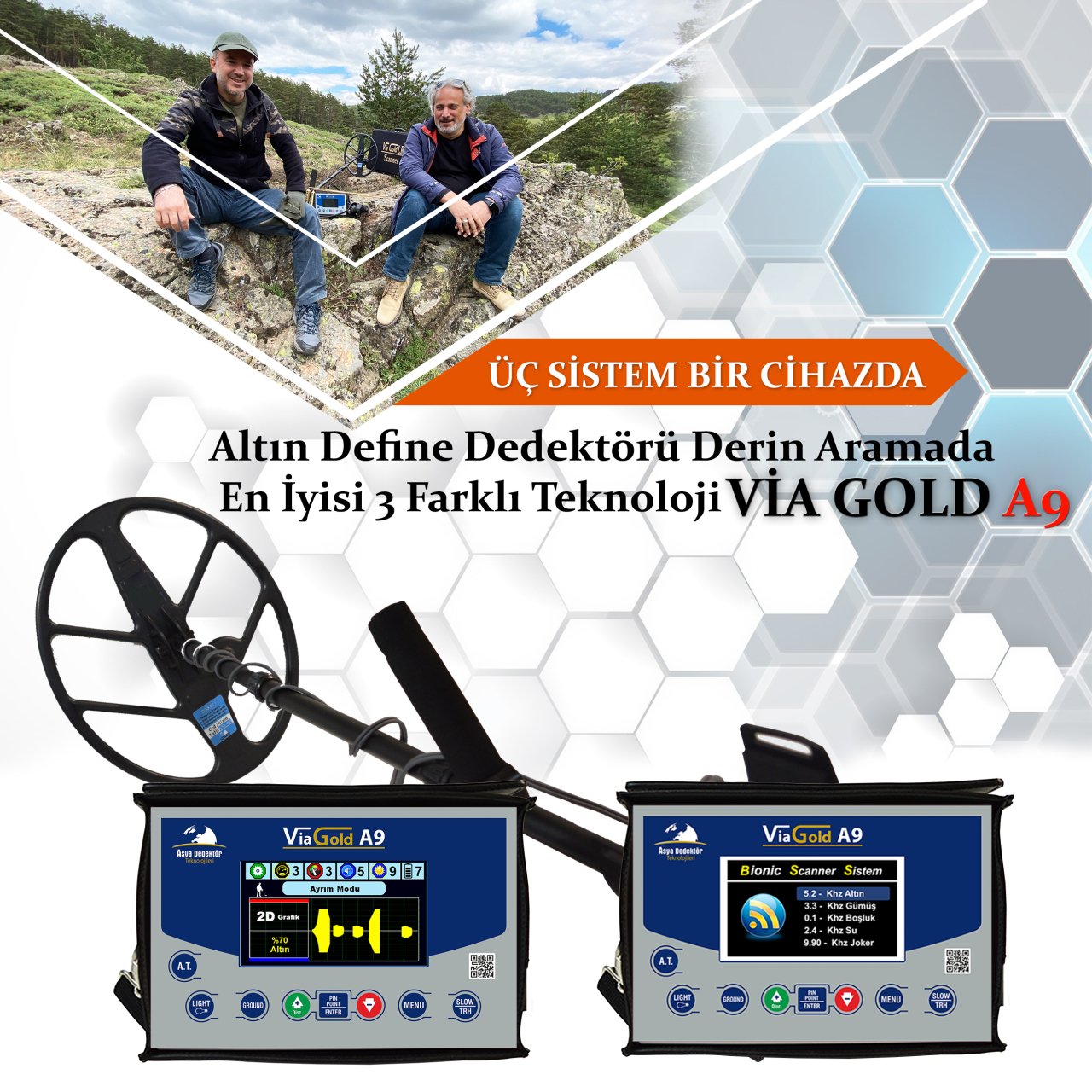 Via Gold A9 Dedektör 8 via gold a9 dedektor 25