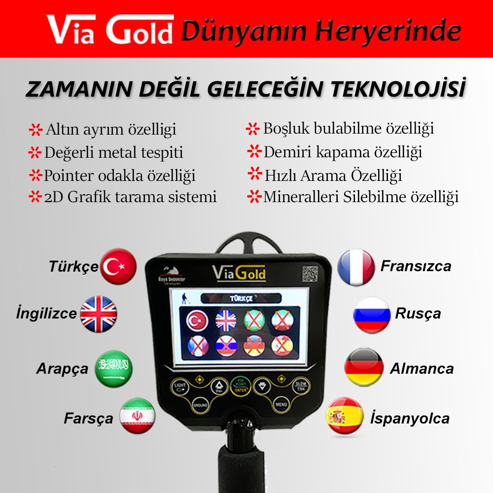 Via Gold Dedektör 4 via gold calisma 4