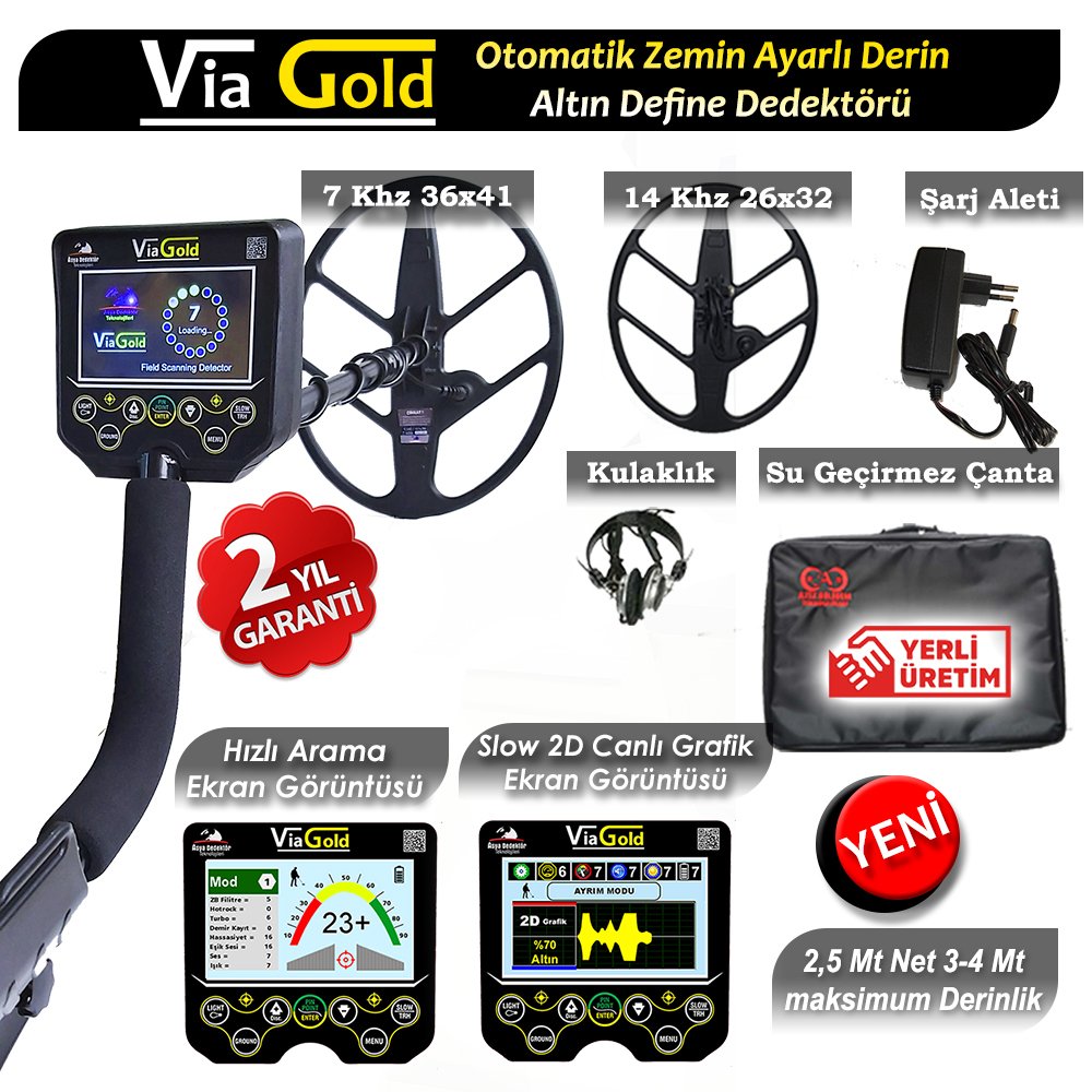 Via Gold Dedektör 7 via gold