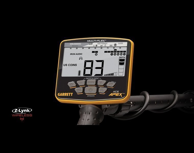Garrett Ace Apex Z-Lynk Kablosuz Kulaklıklı Paket 4 GARRETT APEX PRO