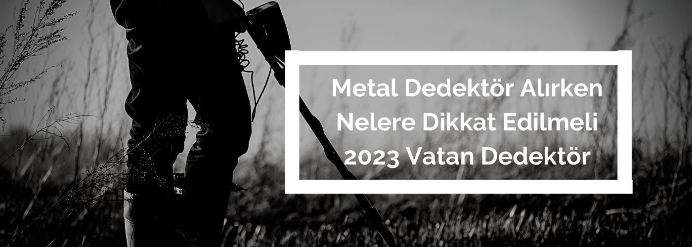 Metal Dedektör Alırken Nelere Dikkat Edilmeli 2023 Vatan Dedektör
